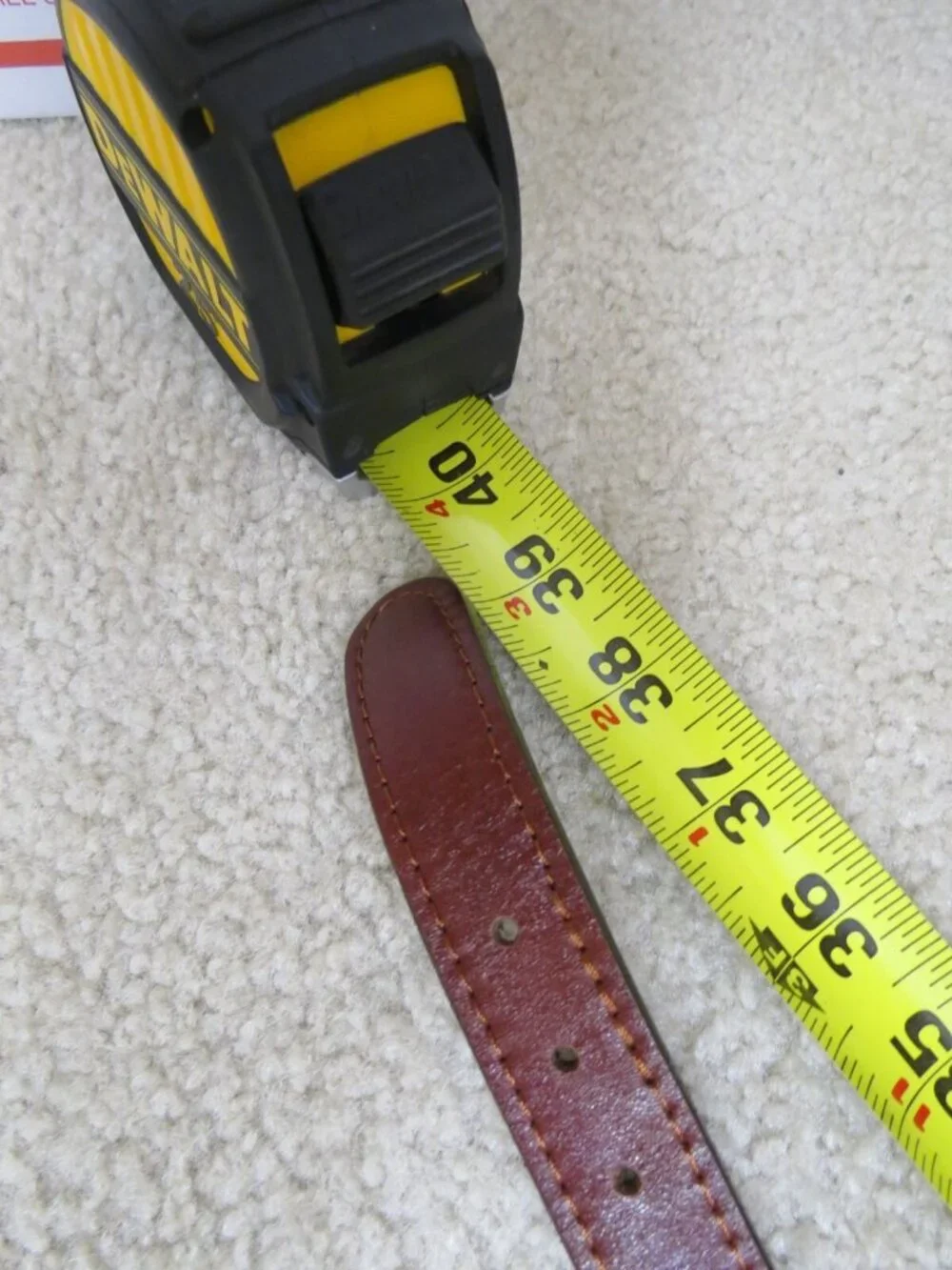 Smathers & Branson Needlepoint Green Mickey Mouse Disney Belt Size 37